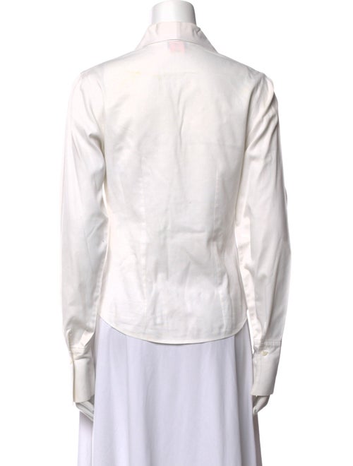 Anne Fontaine Long Sleeve Button-Up Top