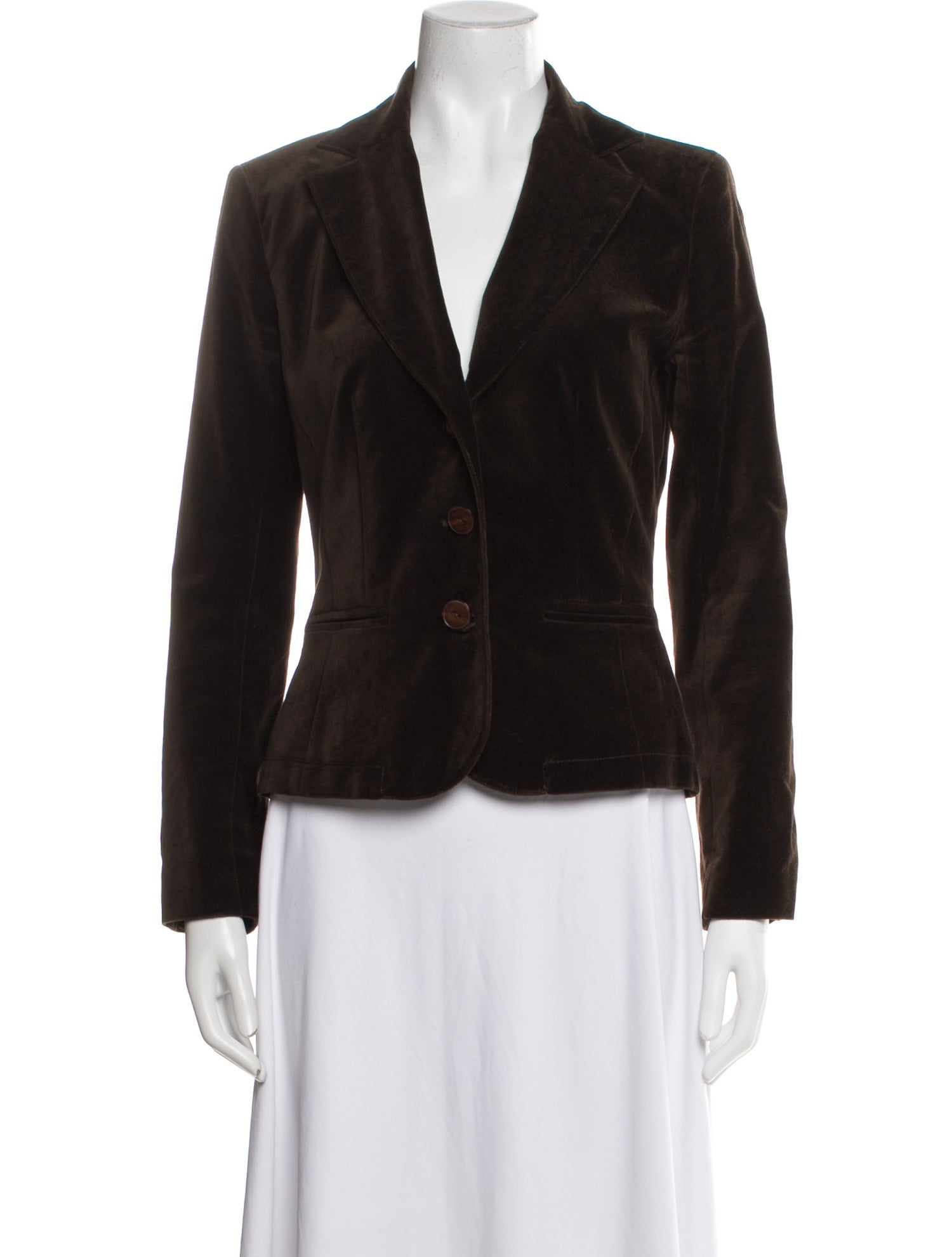 Anne Fontaine Velour Blazer