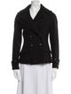 Anne Fontaine Wool Biker Jacket