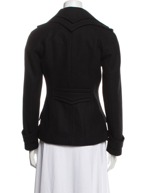 Anne Fontaine Wool Biker Jacket