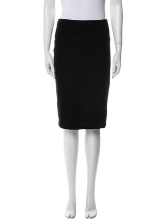 Anne Fontaine Bow Accents Knee-Length Skirt