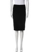 Anne Fontaine Bow Accents Knee-Length Skirt