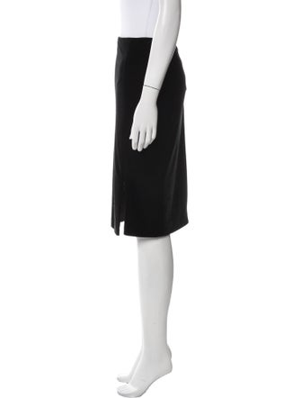 Anne Fontaine Bow Accents Knee-Length Skirt