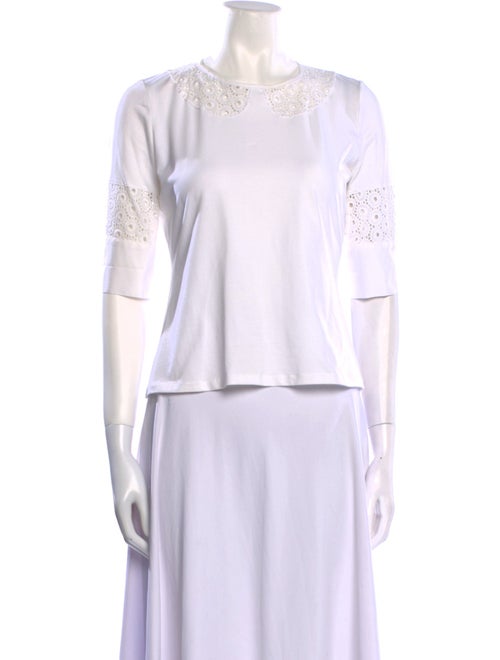 Anne Fontaine Crew Neck Short Sleeve T-Shirt