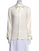 Anne Fontaine Long Sleeve Button-Up Top
