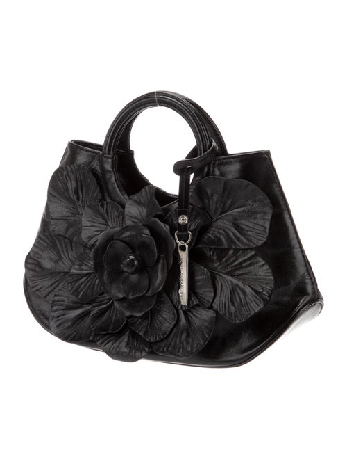 Anne Fontaine Leather Top Handle Bag