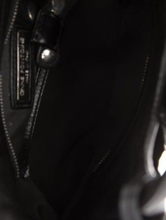 Anne Fontaine Leather Top Handle Bag