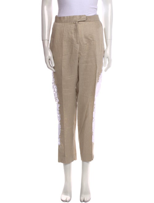 Anne Fontaine Linen Straight Leg Pants