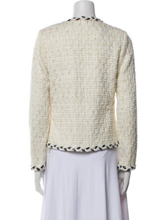 Anne Fontaine Tweed Pattern Evening Jacket