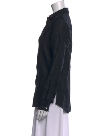 Anne Fontaine Long Sleeve Button-Up Top