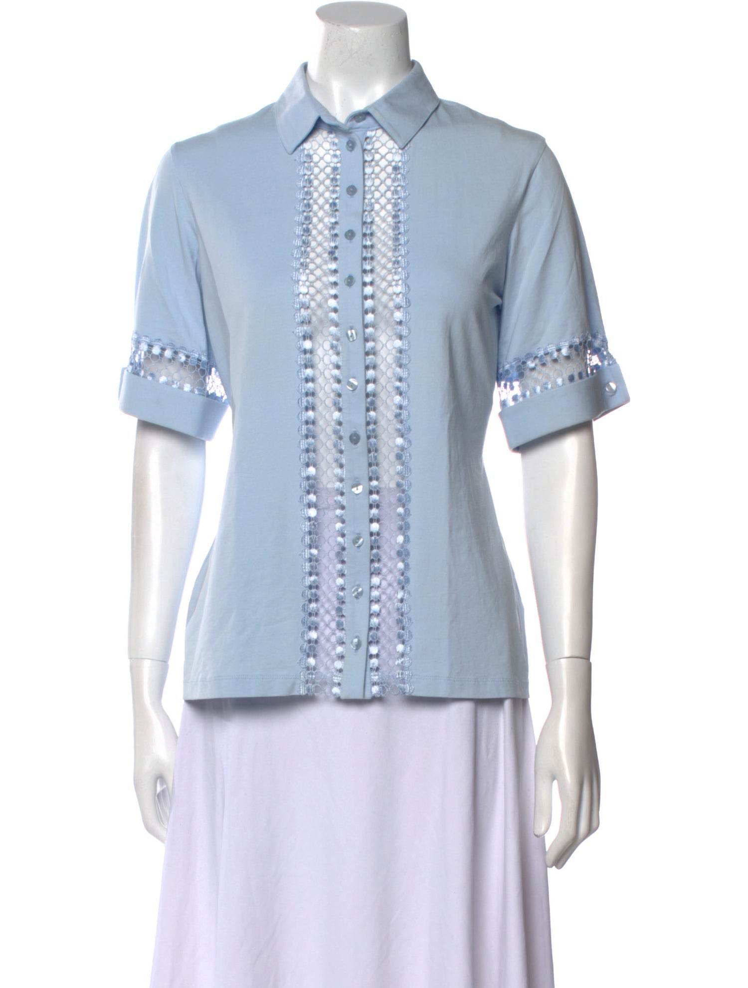 Anne Fontaine Short Sleeve Polo