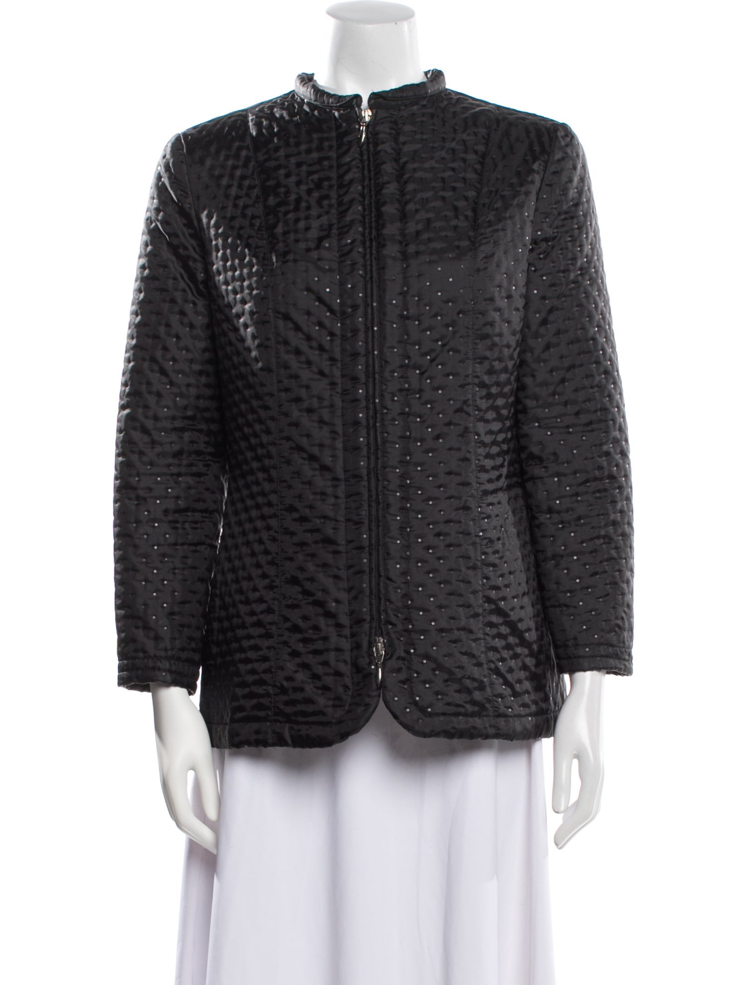 Anne Fontaine Tweed Pattern Evening Jacket