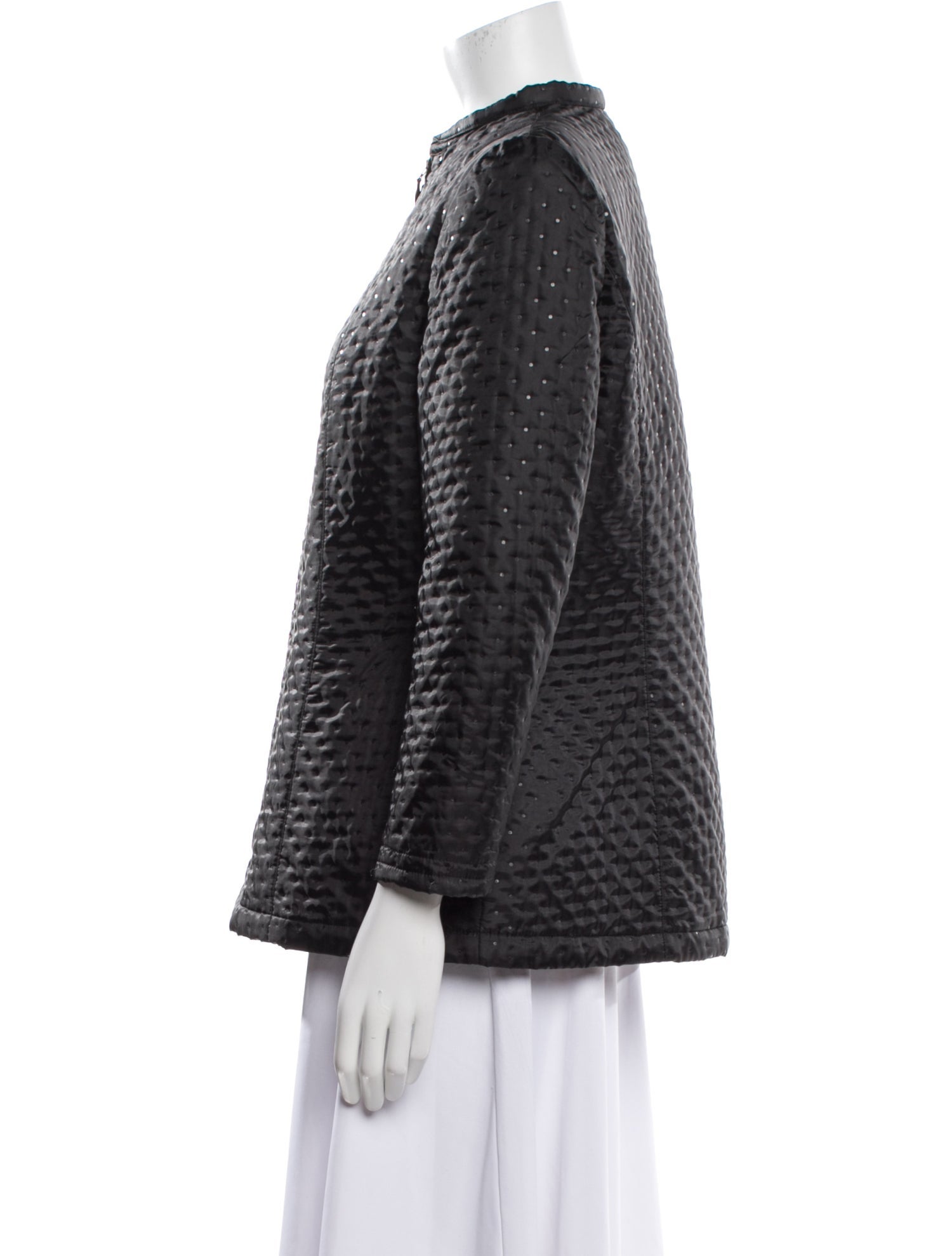 Anne Fontaine Tweed Pattern Evening Jacket