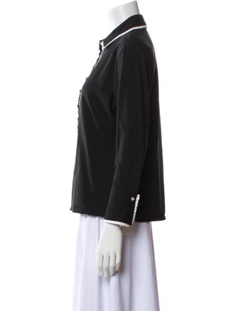 Anne Fontaine Three-Quarter Sleeve Polo