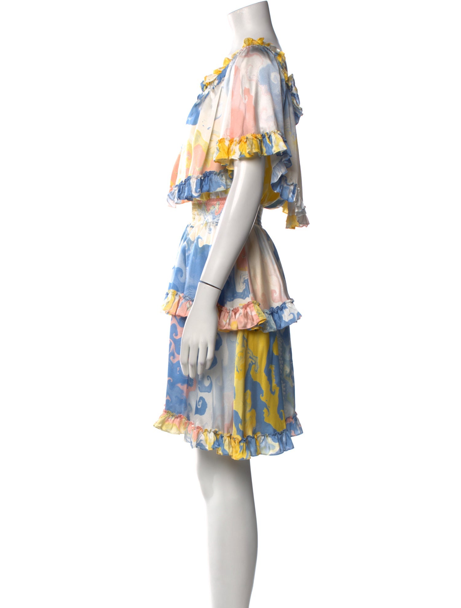 Anne Fontaine Silk Knee-Length Dress