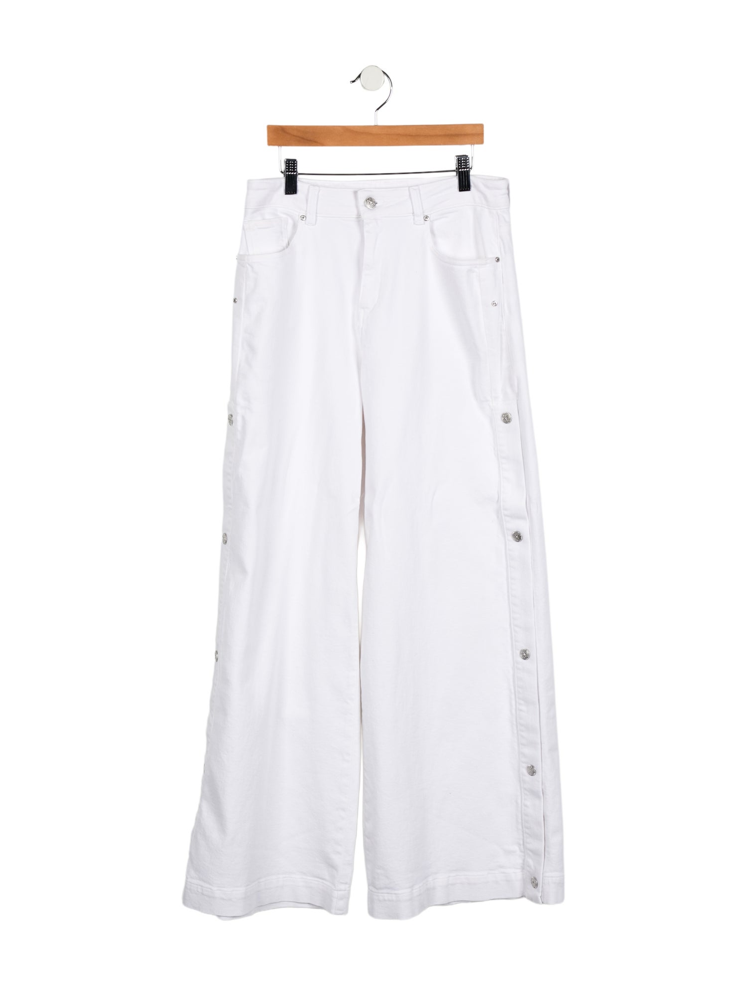 Anne Fontaine High-Rise Wide Leg Jeans