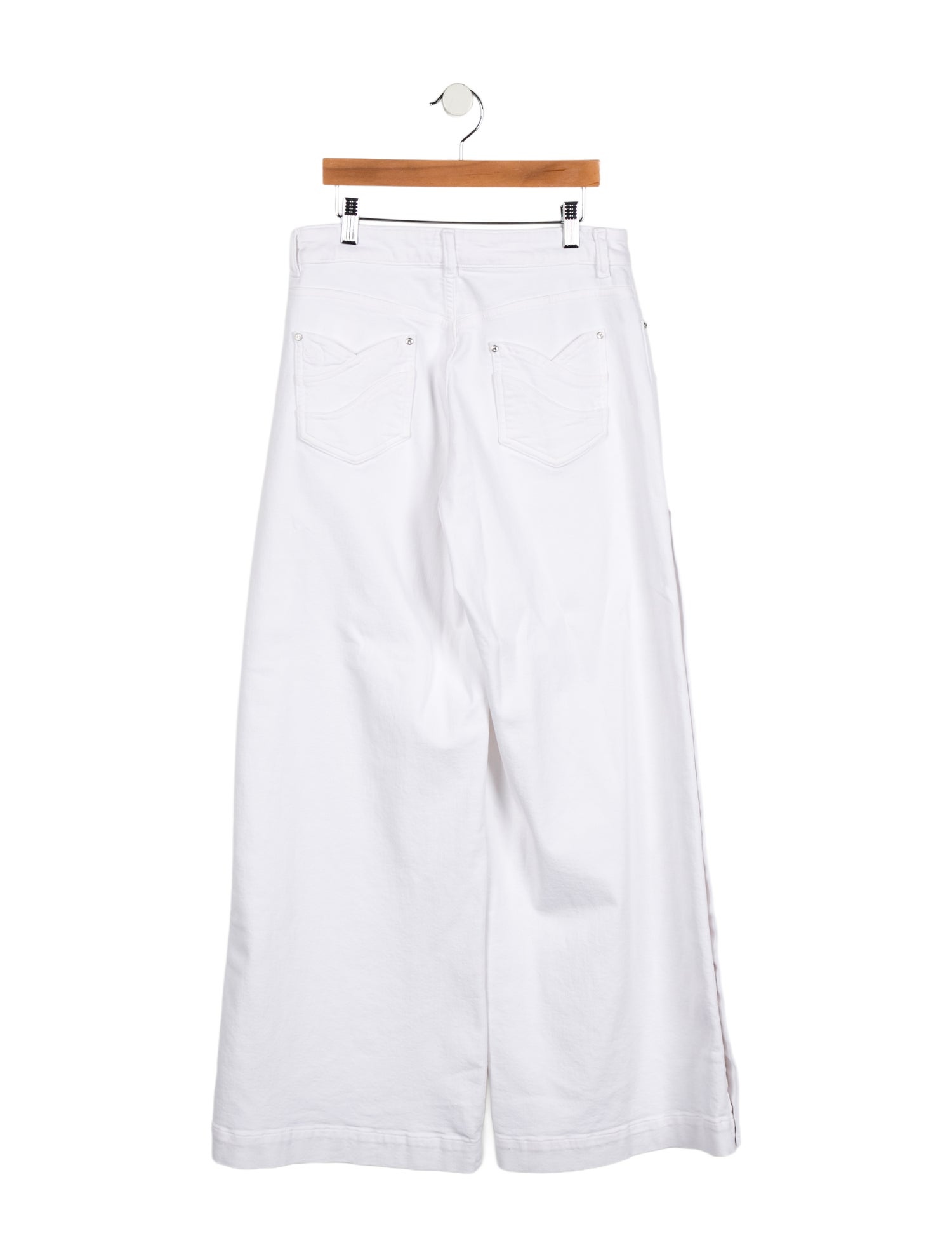 Anne Fontaine High-Rise Wide Leg Jeans