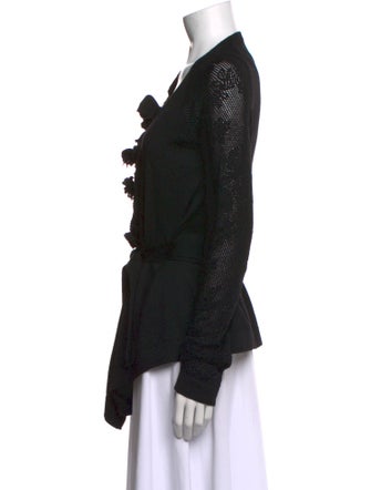 Anne Fontaine Wool V-Neck Sweater