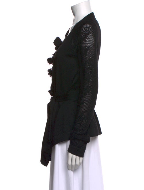 Anne Fontaine Wool V-Neck Sweater