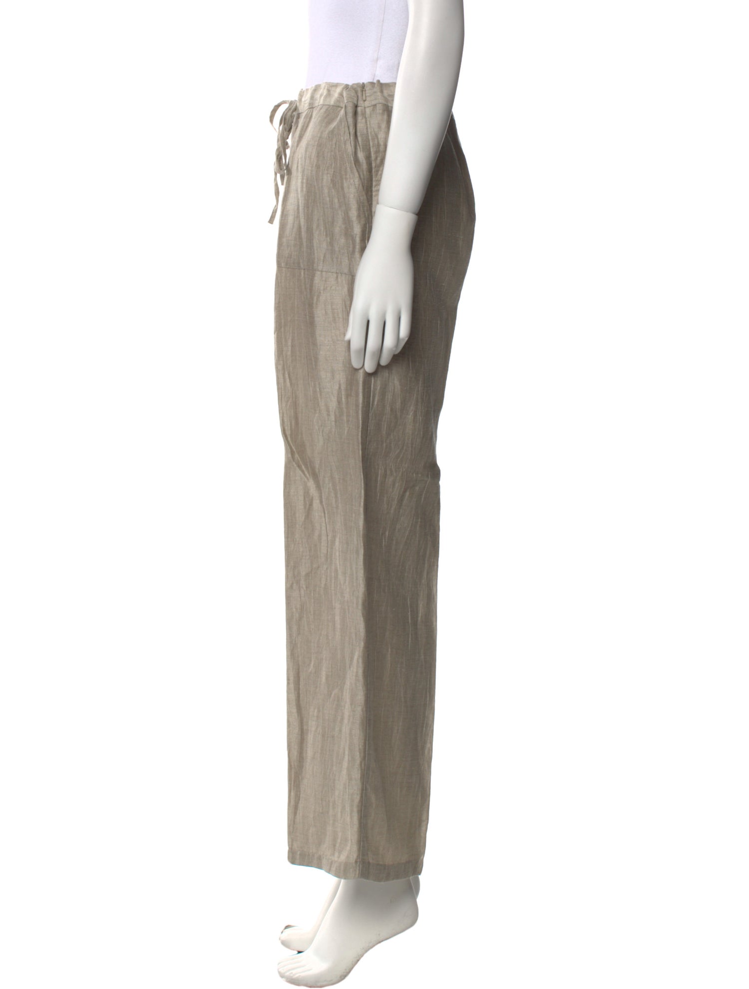Anne Fontaine Linen Wide Leg Pants