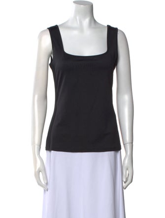 Anne Fontaine Square Neckline Sleeveless Top