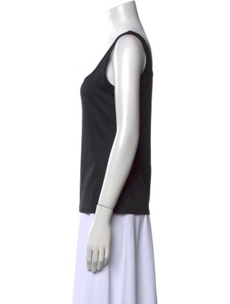 Anne Fontaine Square Neckline Sleeveless Top