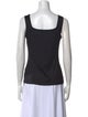Anne Fontaine Square Neckline Sleeveless Top