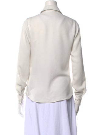 Anne Fontaine Long Sleeve Button-Up Top