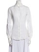 Anne Fontaine Long Sleeve Button-Up Top
