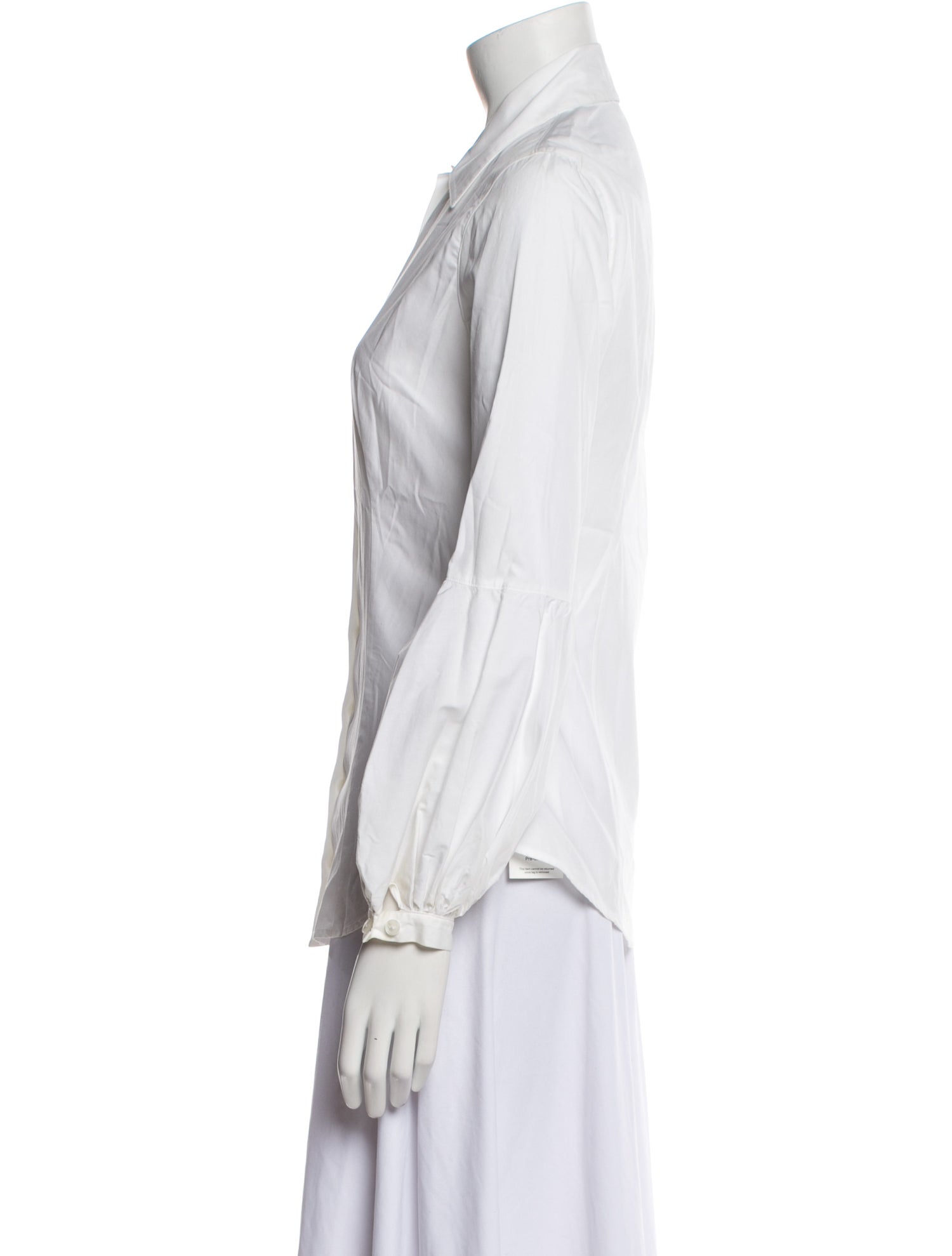 Anne Fontaine Long Sleeve Button-Up Top