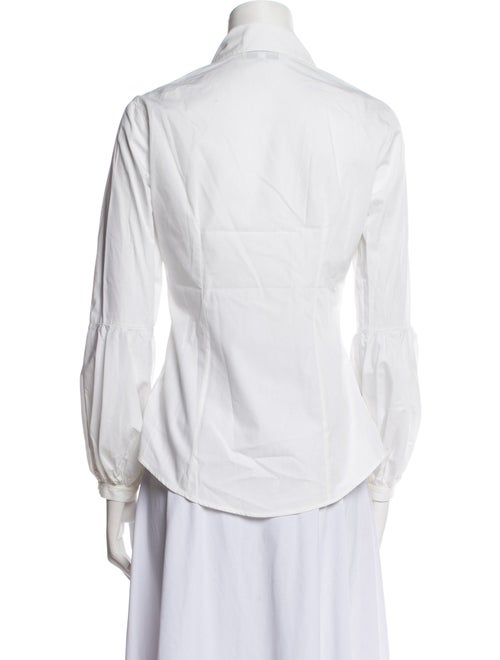 Anne Fontaine Long Sleeve Button-Up Top