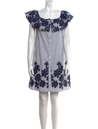 Anne Fontaine Striped Mini Dress