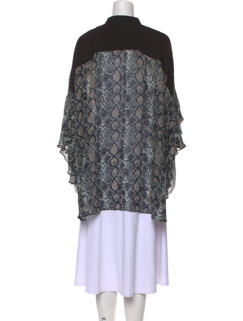 Anne Fontaine Printed Crew Neck Sweater