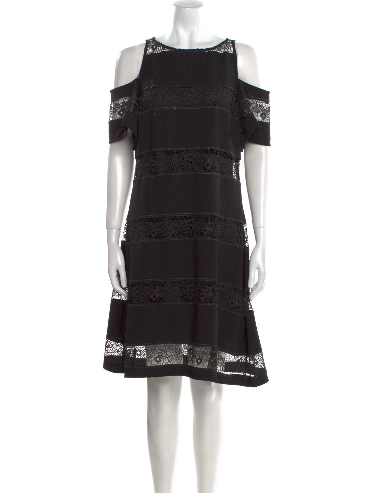 Anne Fontaine Crew Neck Knee-Length Dress