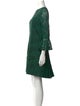 Anne Fontaine Crew Neck Mini Dress