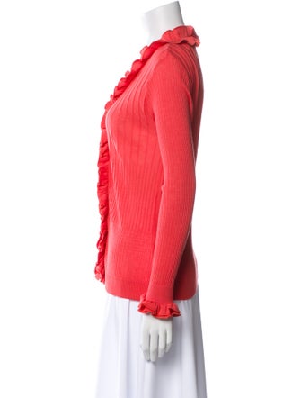 Anne Fontaine V-Neck Long Sleeve Blouse