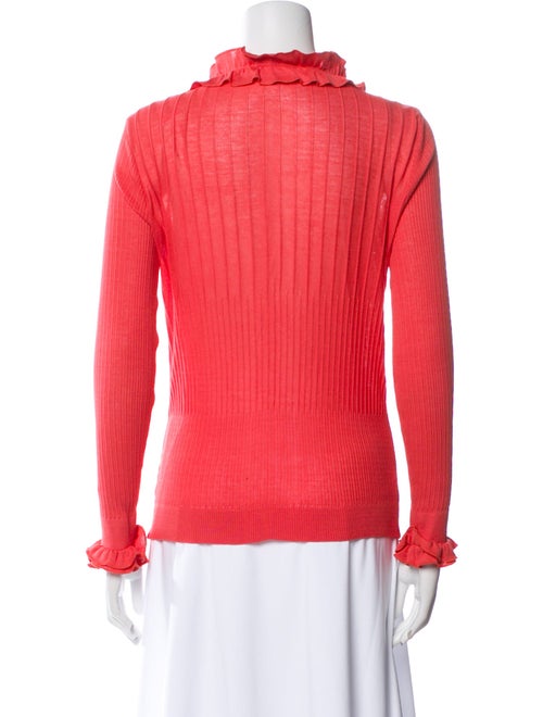 Anne Fontaine V-Neck Long Sleeve Blouse