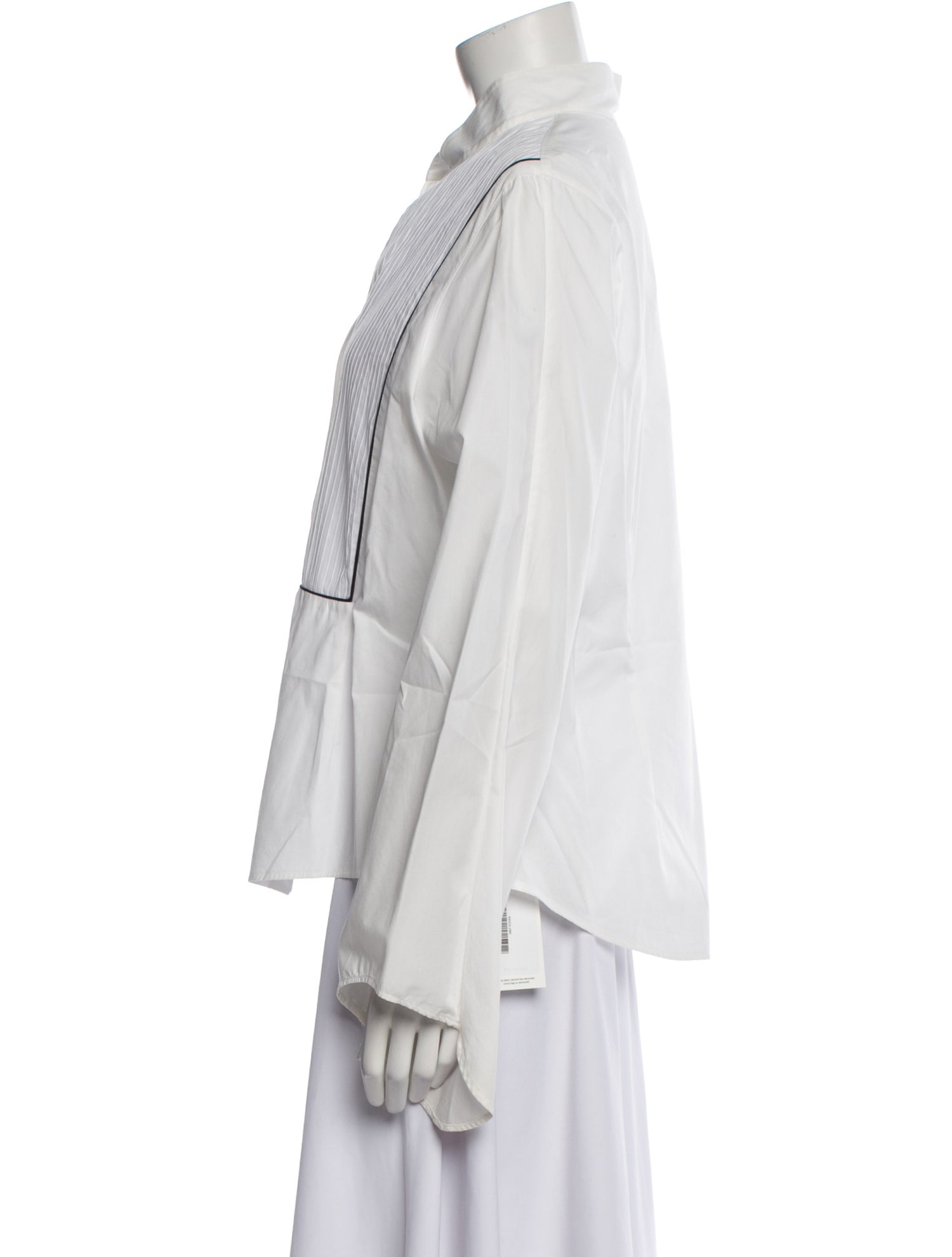 Anne Fontaine Long Sleeve Button-Up Top