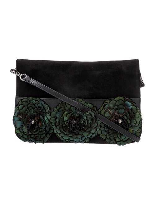 Anne Fontaine Suede Evening Bag