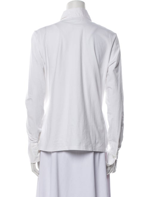 Anne Fontaine Long Sleeve Button-Up Top