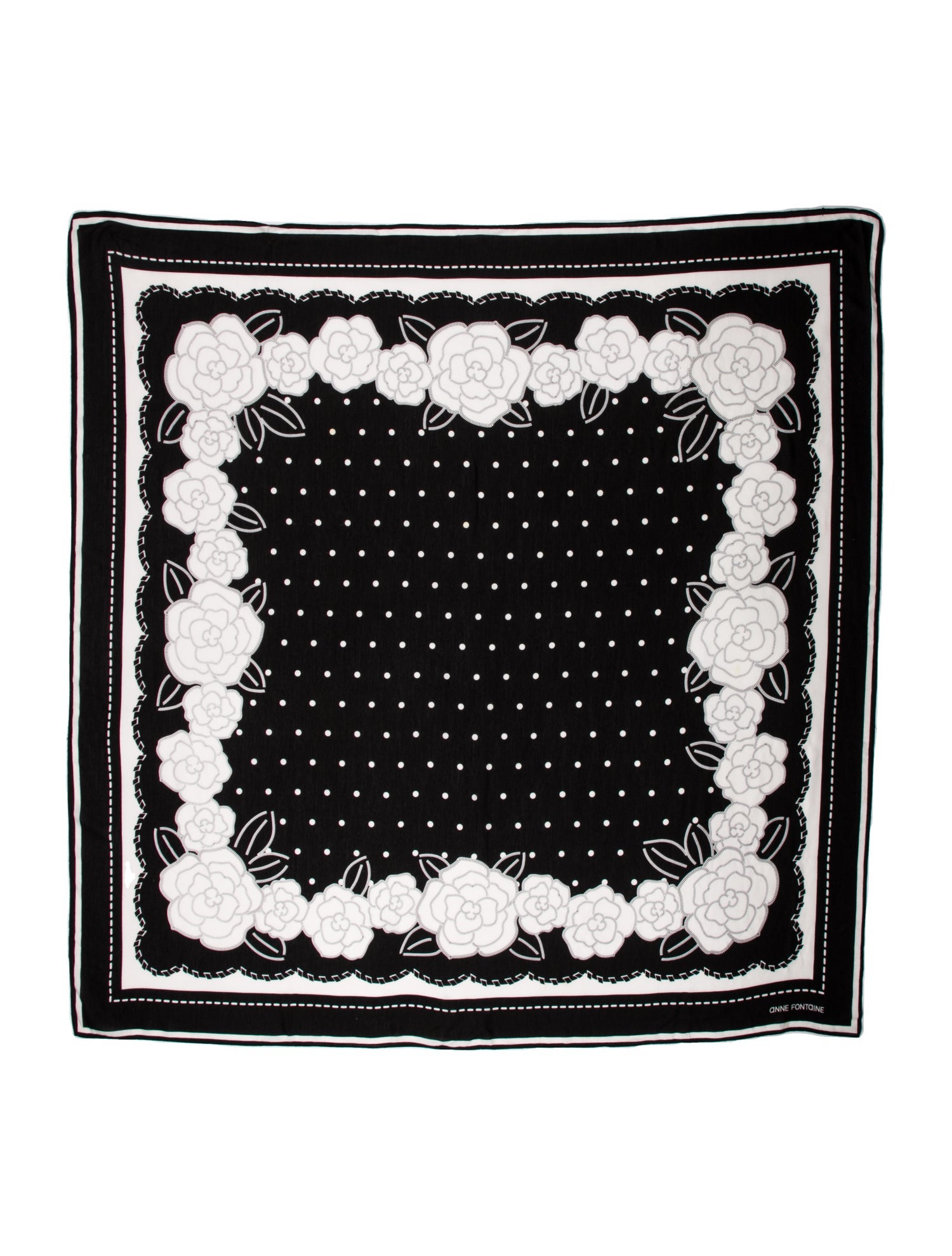 Anne Fontaine Printed Scarf