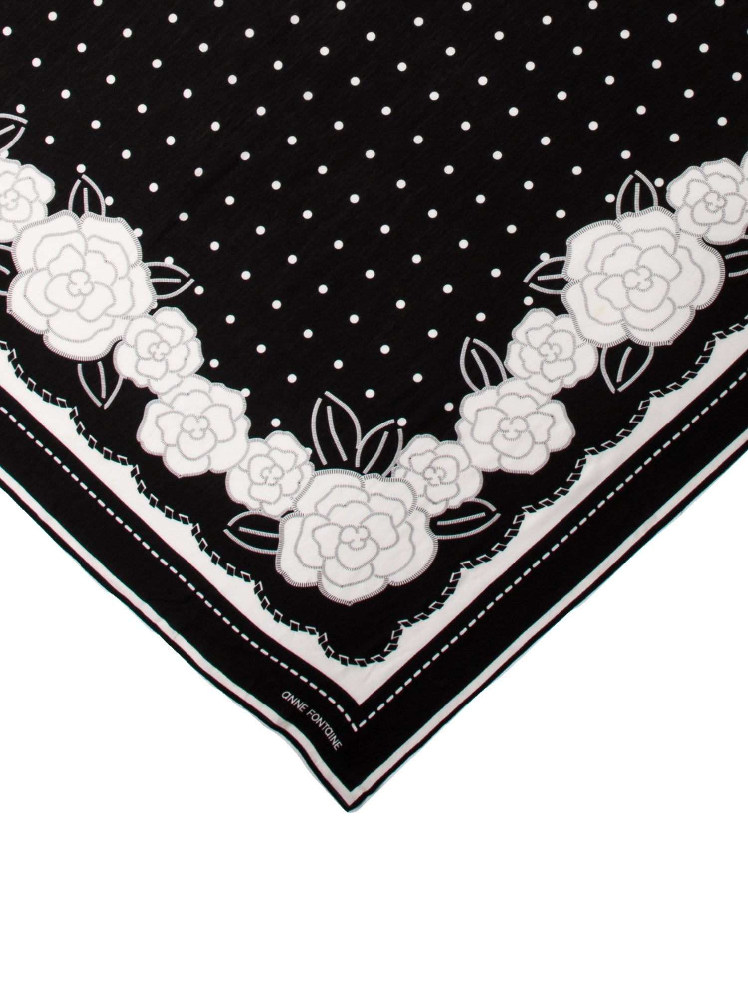 Anne Fontaine Printed Scarf