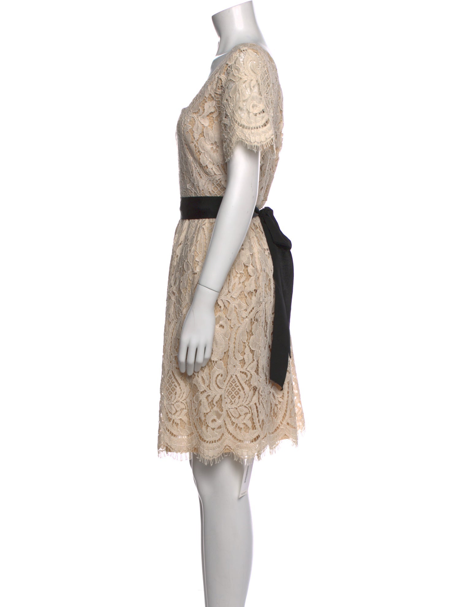 Anne Fontaine Lace Pattern Mini Dress w/ Tags