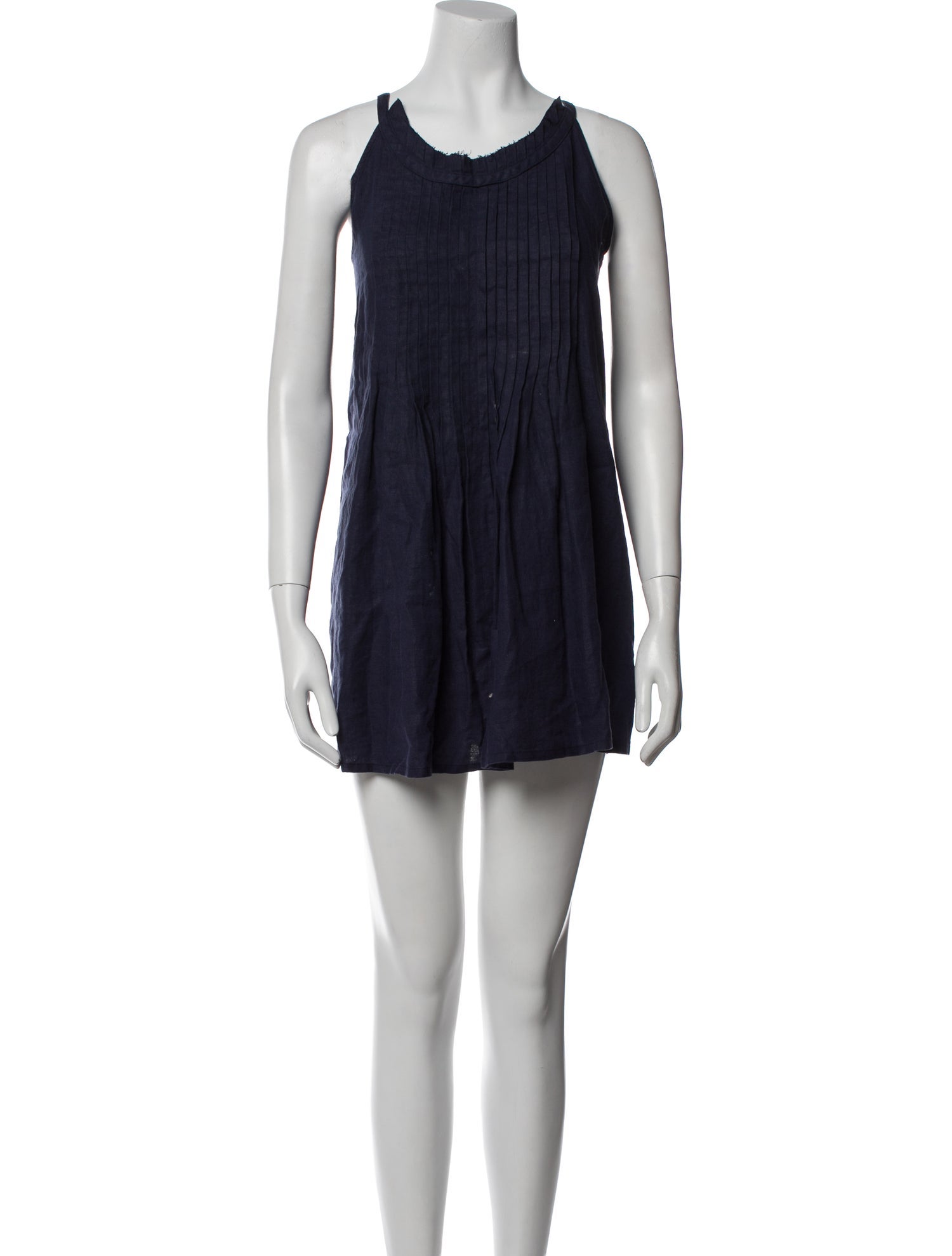 Anne Fontaine Linen Mini Dress