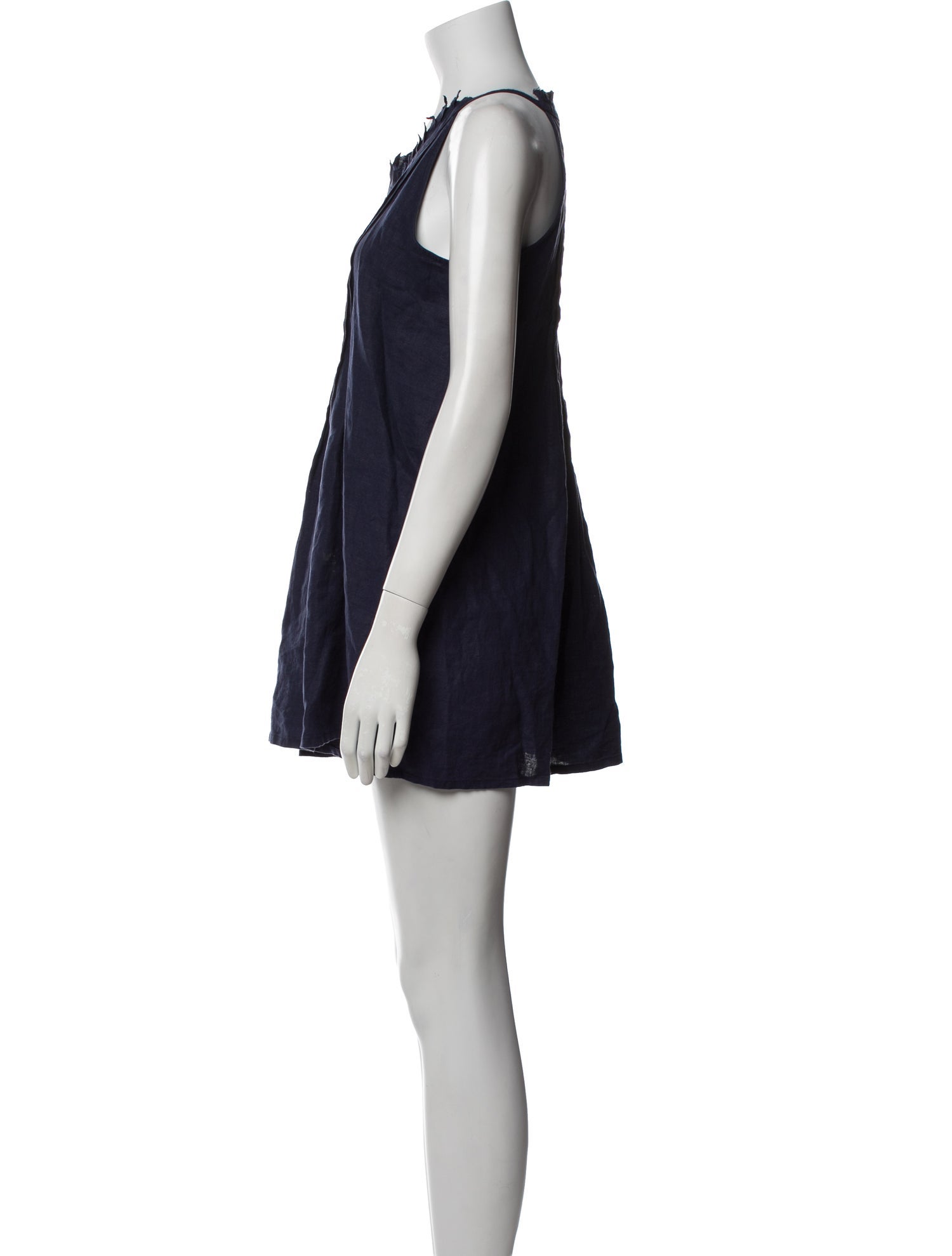 Anne Fontaine Linen Mini Dress