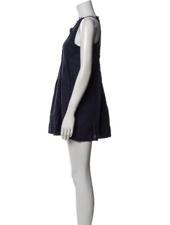 Anne Fontaine Linen Mini Dress