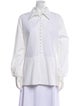 Anne Fontaine Long Sleeve Button-Up Top
