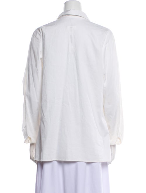 Anne Fontaine Long Sleeve Button-Up Top