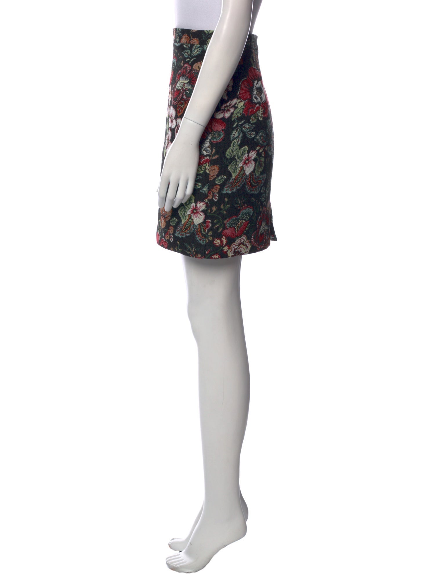 Anne Fontaine Floral Print Mini Skirt