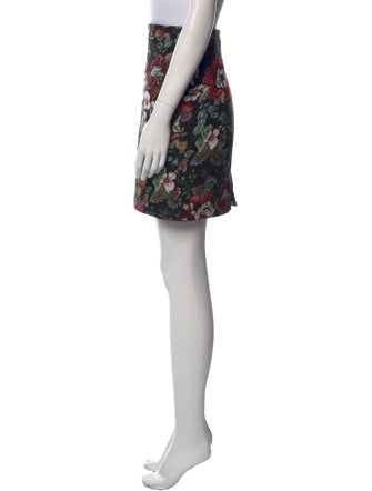 Anne Fontaine Floral Print Mini Skirt